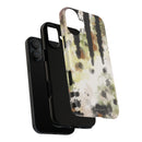 Abstract Camouflage Tough Phone Case — Watercolor Drip Design
