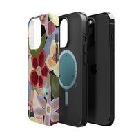 Floral Collage Magnetic Impact-Resistant Phone Case