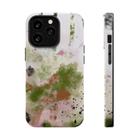 Abstract Floral Impact-Resistant Phone Case
