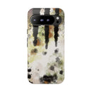 Abstract Camouflage Tough Phone Case — Watercolor Drip Design
