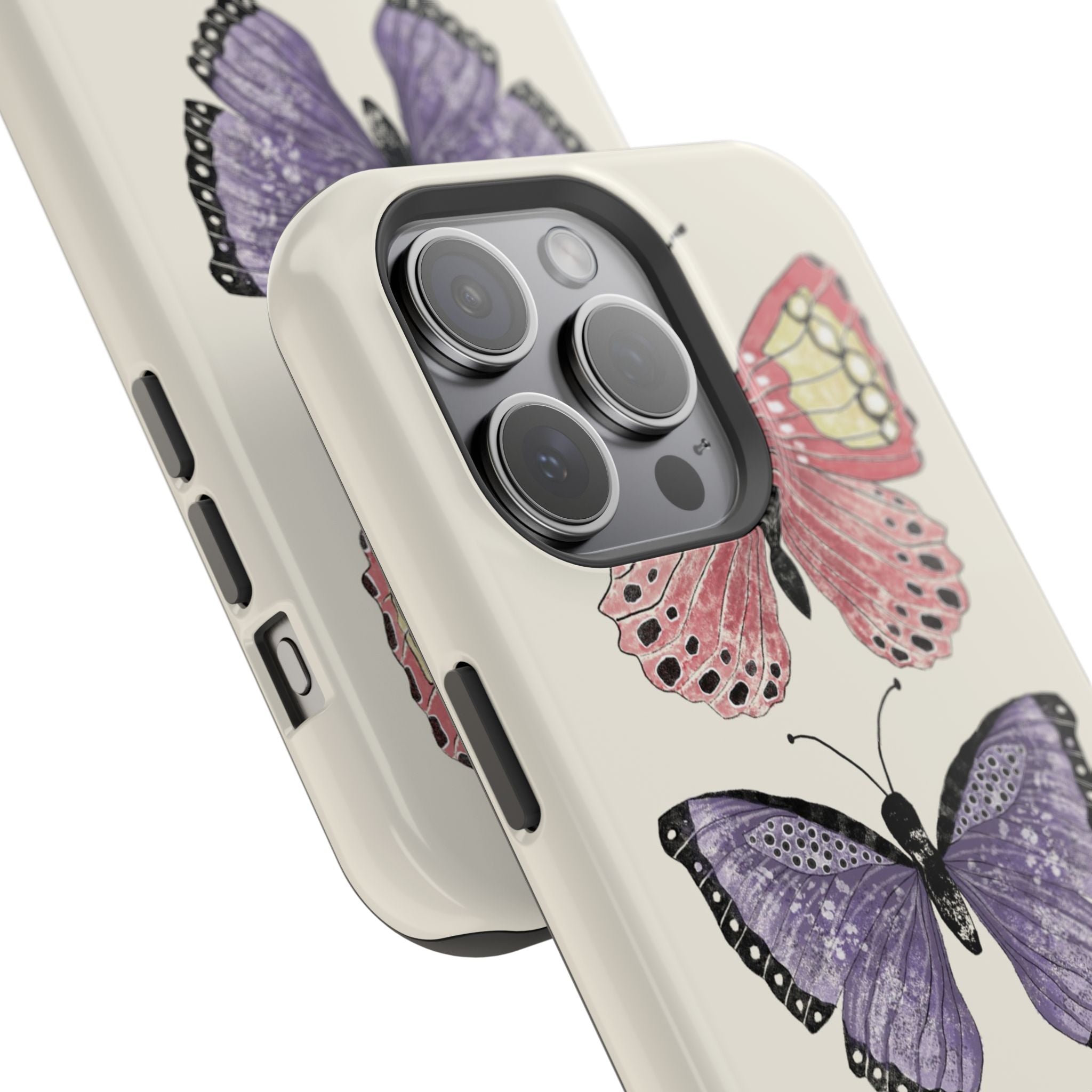 Butterfly Magnetic Impact-Resistant Phone Case