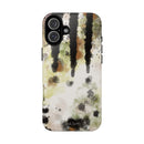 Abstract Camouflage Tough Phone Case — Watercolor Drip Design