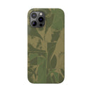 Green Color Block | Slim Phone Case