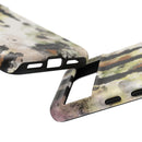Abstract Camouflage Tough Phone Case — Watercolor Drip Design