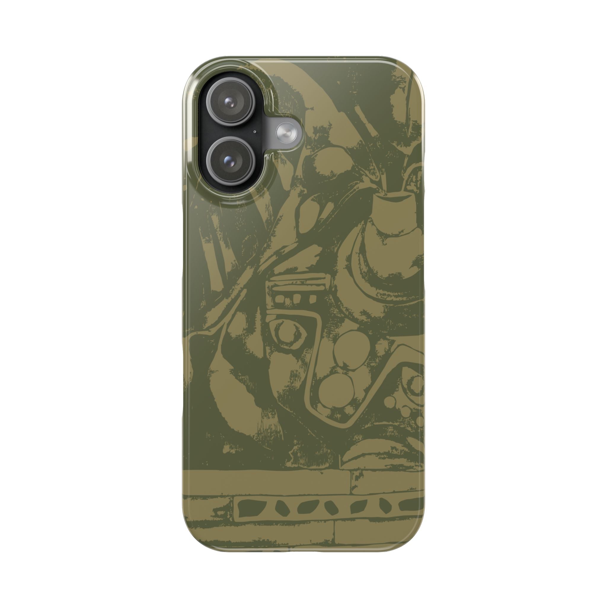 Monstera Pot | Slim Phone Case