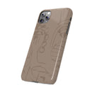 Totem Series | Neutral Brown Slim Phone Case