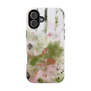 Abstract Floral Impact-Resistant Phone Case