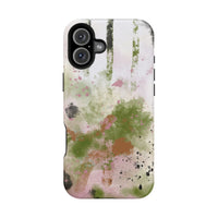 Abstract Floral Impact-Resistant Phone Case