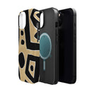 Trendy Magnetic Impact-Resistant Phone Case - Abstract Design