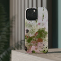 Abstract Floral Impact-Resistant Phone Case