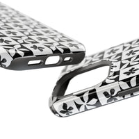 Stylish Impact-Resistant Phone Cases with Floral Design