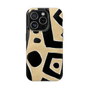 Trendy Magnetic Impact-Resistant Phone Case - Abstract Design