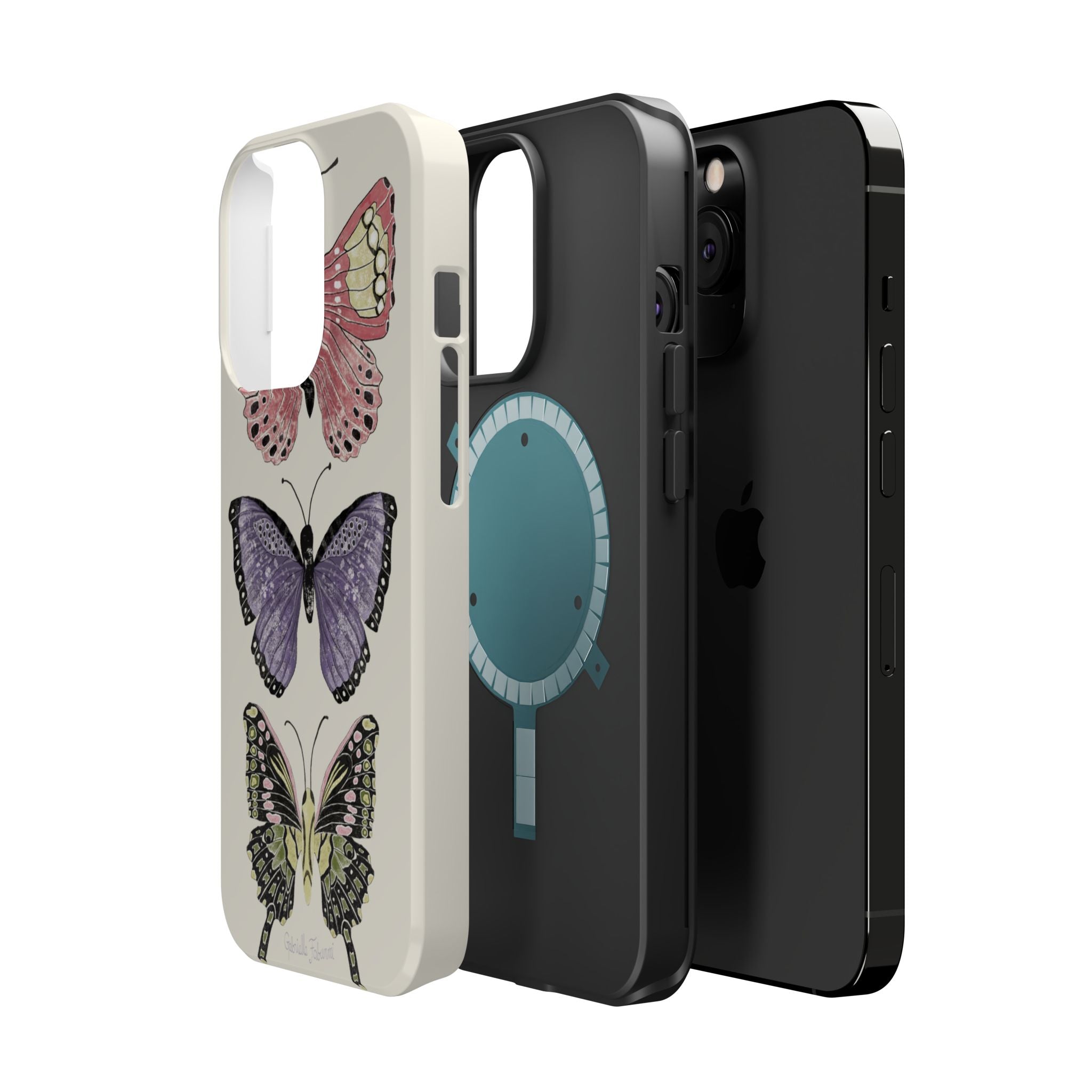 Butterfly Magnetic Impact-Resistant Phone Case