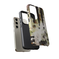 Abstract Camouflage Tough Phone Case — Watercolor Drip Design