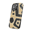 Trendy Magnetic Impact-Resistant Phone Case - Abstract Design