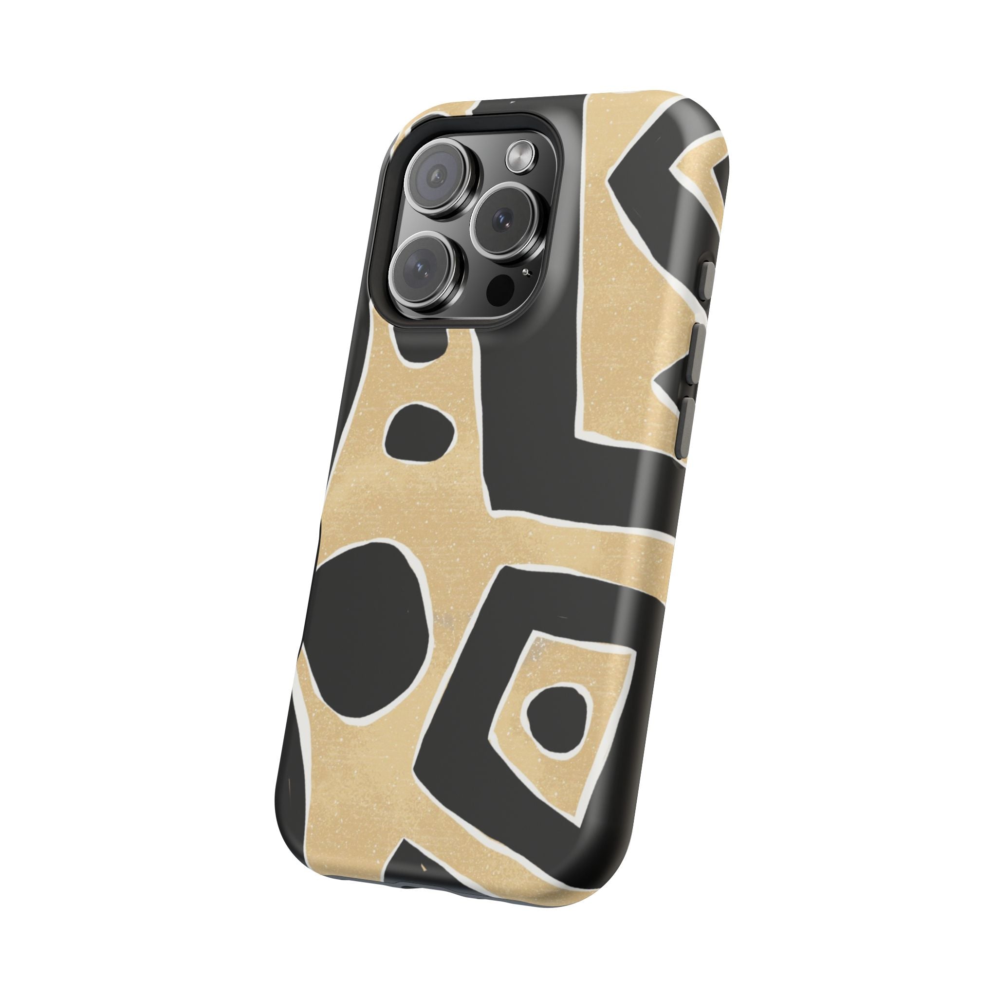 Trendy Magnetic Impact-Resistant Phone Case - Abstract Design