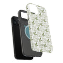 Botanical Impact-Resistant Phone Case - Eco-Friendly Design