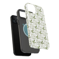 Botanical Impact-Resistant Phone Case - Eco-Friendly Design