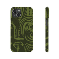 Totem artwork Slim Phone Case | Gabrielle Fabunmi series