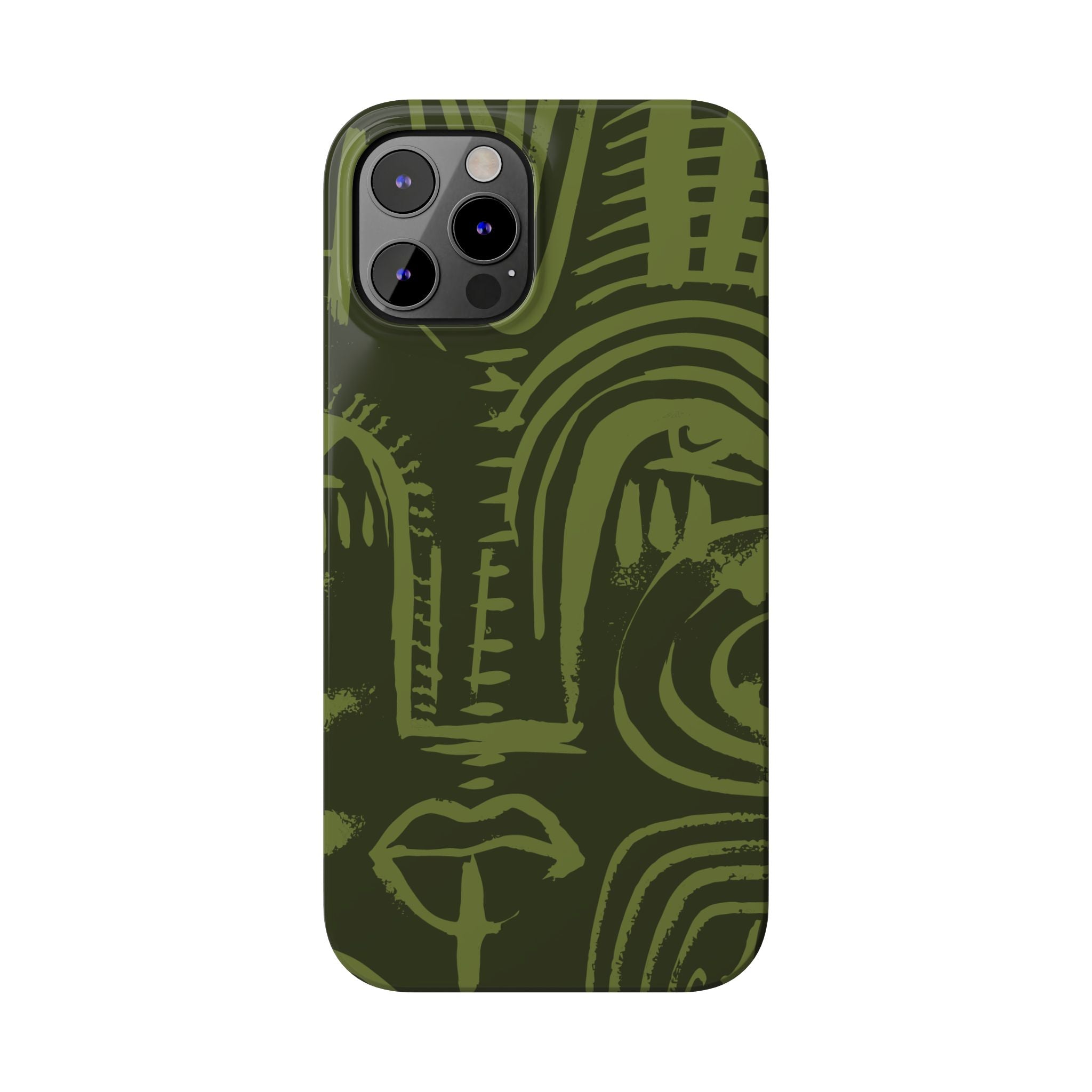Totem artwork Slim Phone Case | Gabrielle Fabunmi series