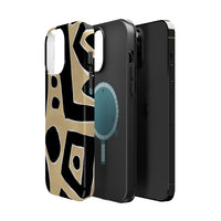 Trendy Magnetic Impact-Resistant Phone Case - Abstract Design