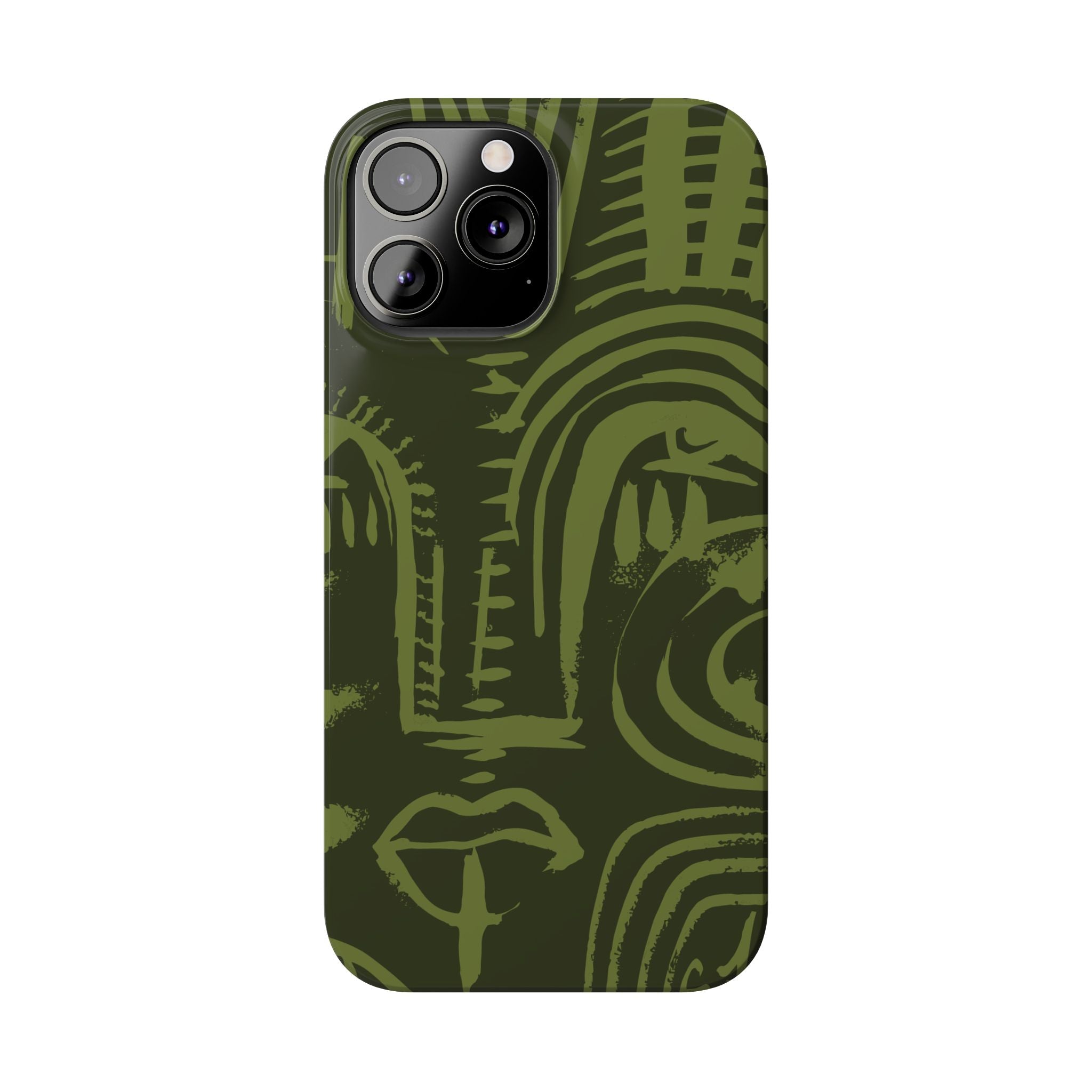 Totem artwork Slim Phone Case | Gabrielle Fabunmi series