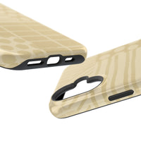 Magnetic Impact-Resistant Phone Case — Neutral Geometric Pattern