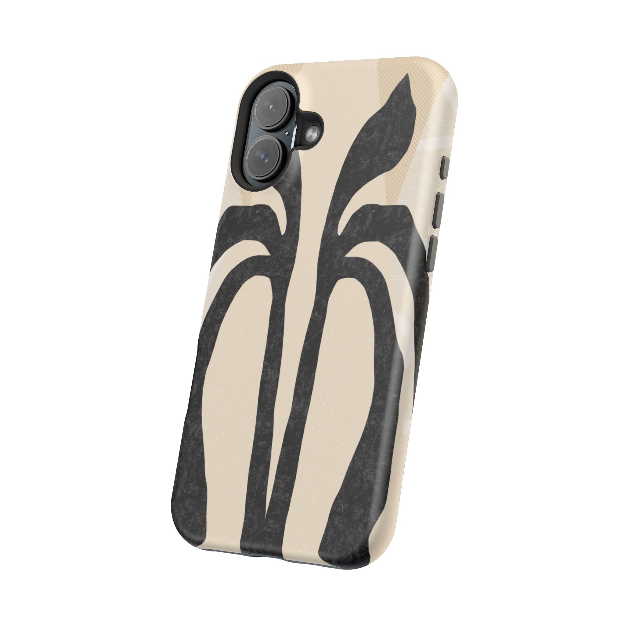 Stylish Impact-Resistant Phone Cases with Unique Floral Design