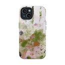 Abstract Floral Impact-Resistant Phone Case