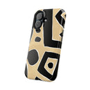 Trendy Magnetic Impact-Resistant Phone Case - Abstract Design