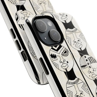 Artistic Tough Magnetic Phone Case with Unique Afrocentric Design