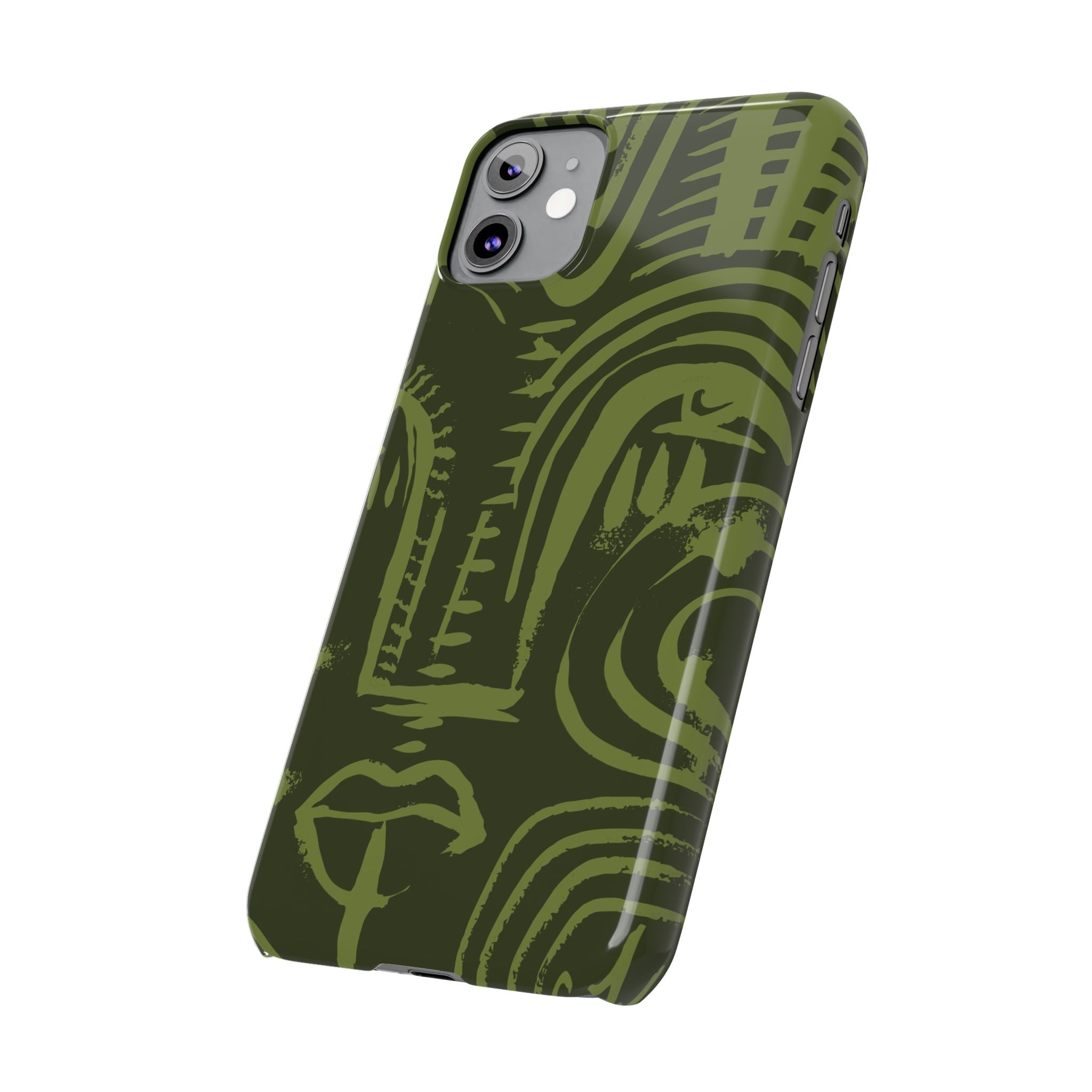 Totem artwork Slim Phone Case | Gabrielle Fabunmi series