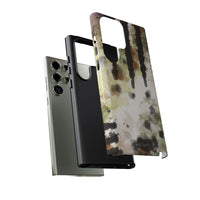 Abstract Camouflage Tough Phone Case — Watercolor Drip Design