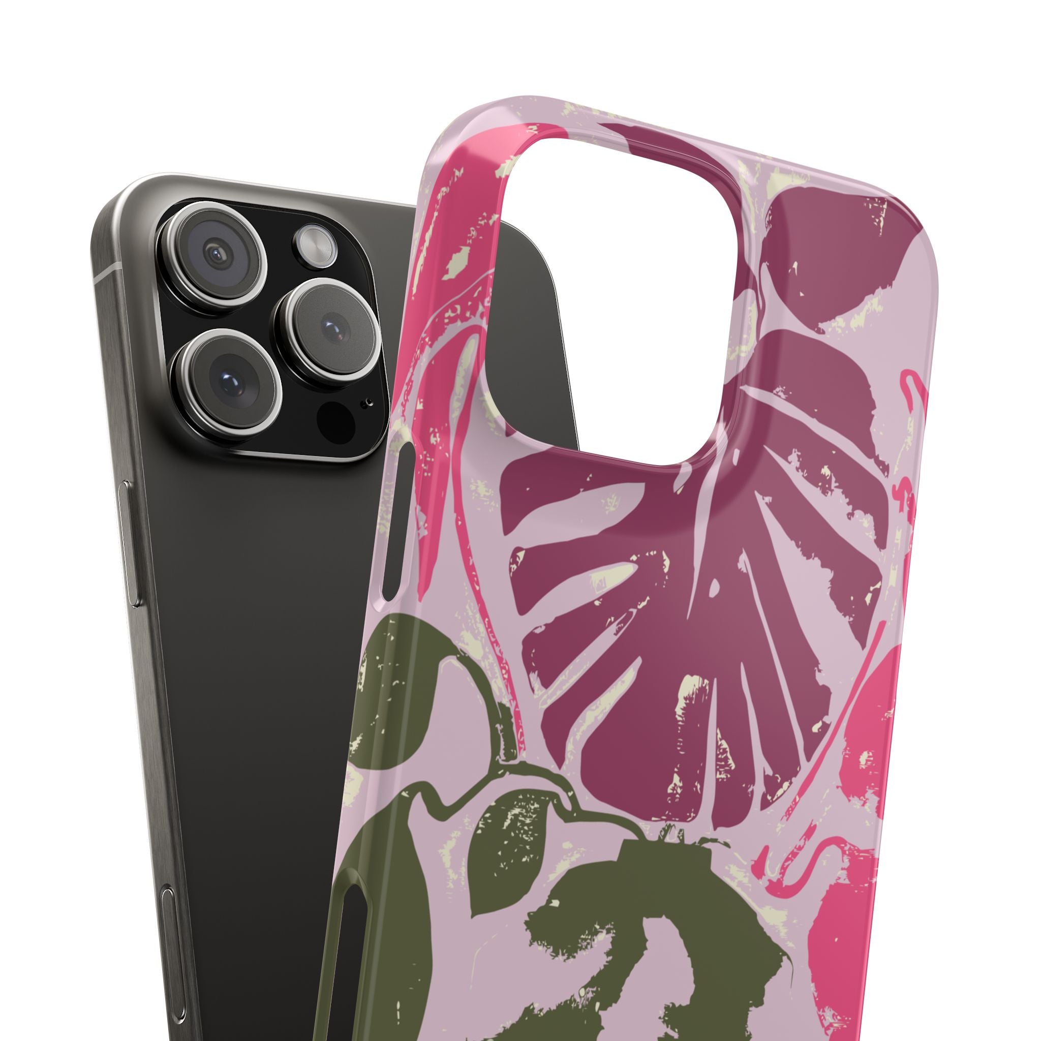 Monstera | Slim Phone Case