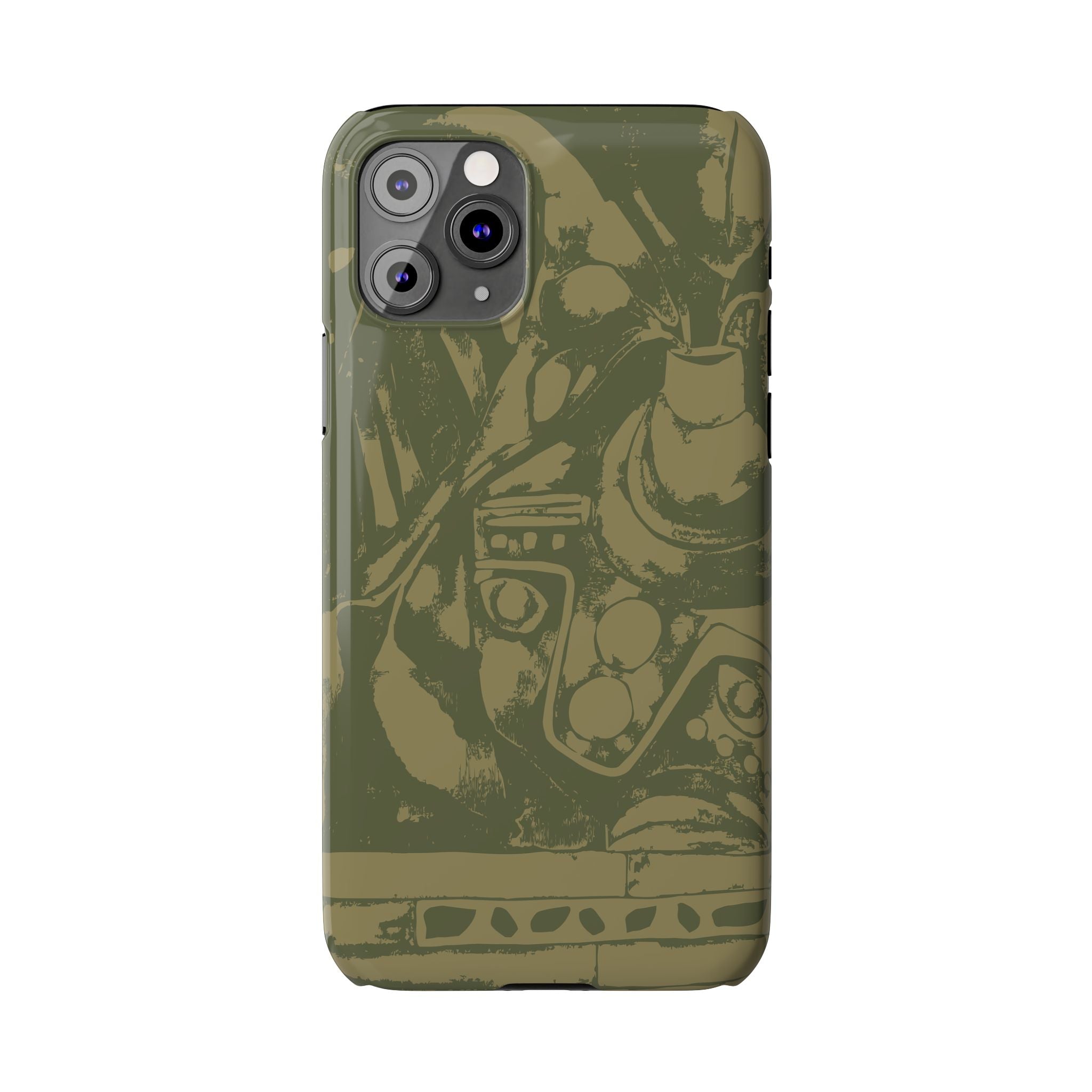Monstera Pot | Slim Phone Case