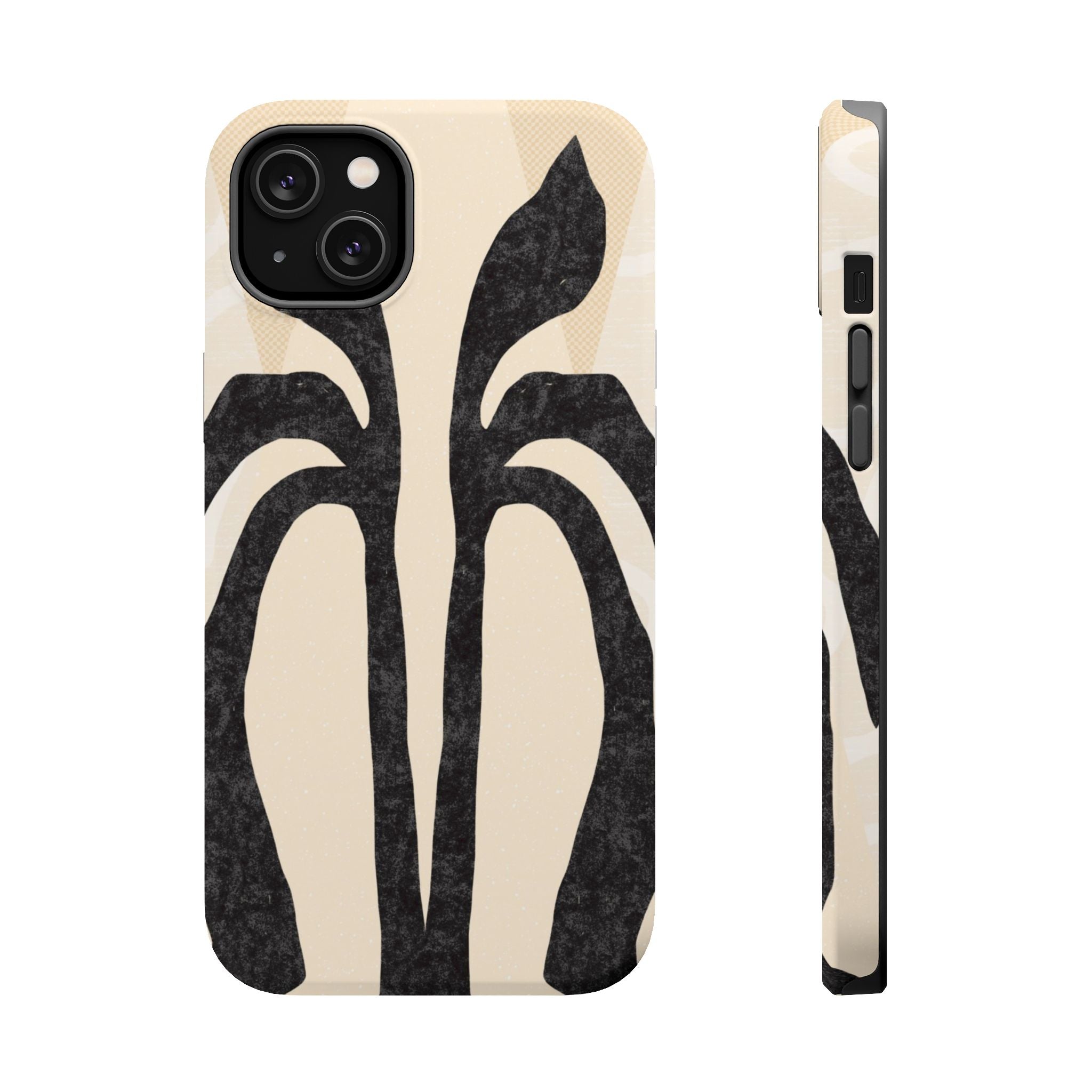 Stylish Impact-Resistant Phone Cases with Unique Floral Design