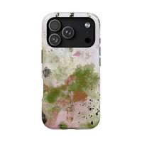 Abstract Floral Impact-Resistant Phone Case