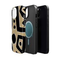Trendy Magnetic Impact-Resistant Phone Case - Abstract Design