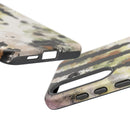 Abstract Camouflage Tough Phone Case — Watercolor Drip Design
