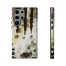 Abstract Camouflage Tough Phone Case — Watercolor Drip Design