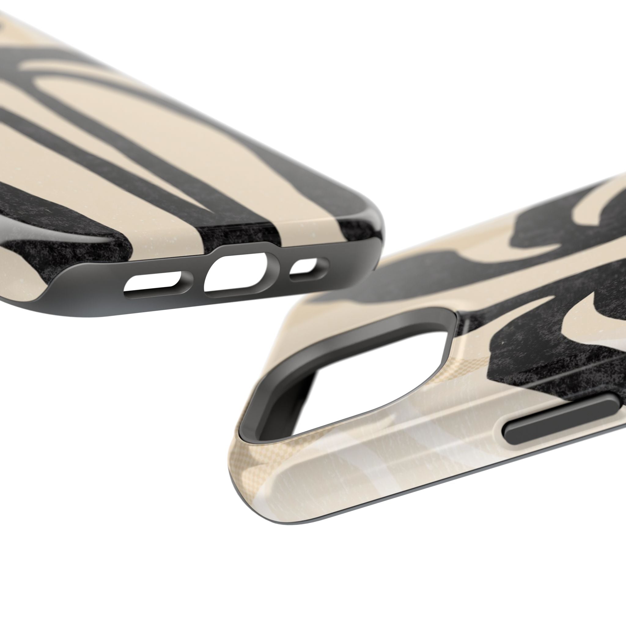 Stylish Impact-Resistant Phone Cases with Unique Floral Design