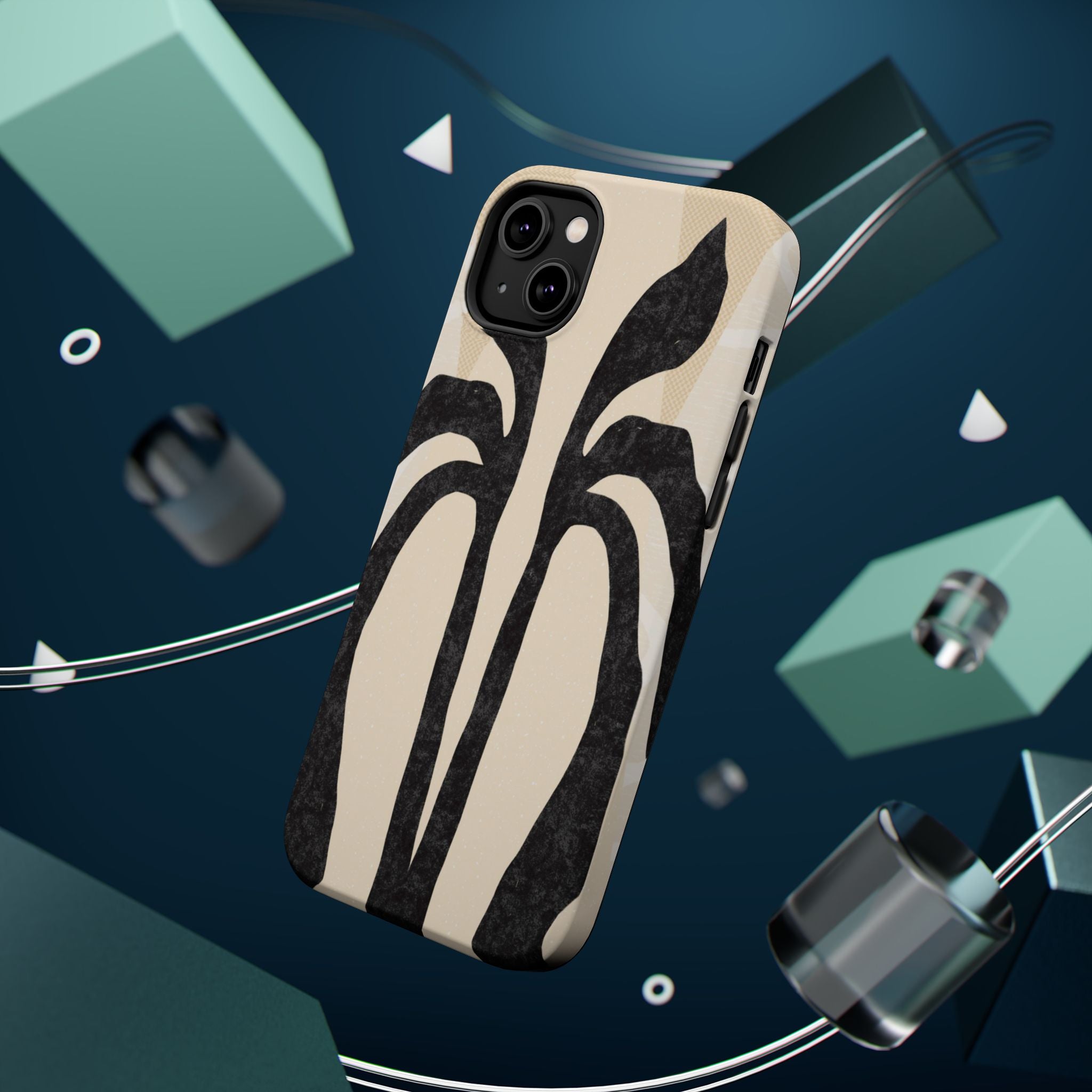 Stylish Impact-Resistant Phone Cases with Unique Floral Design