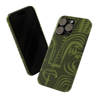 Totem artwork Slim Phone Case | Gabrielle Fabunmi series