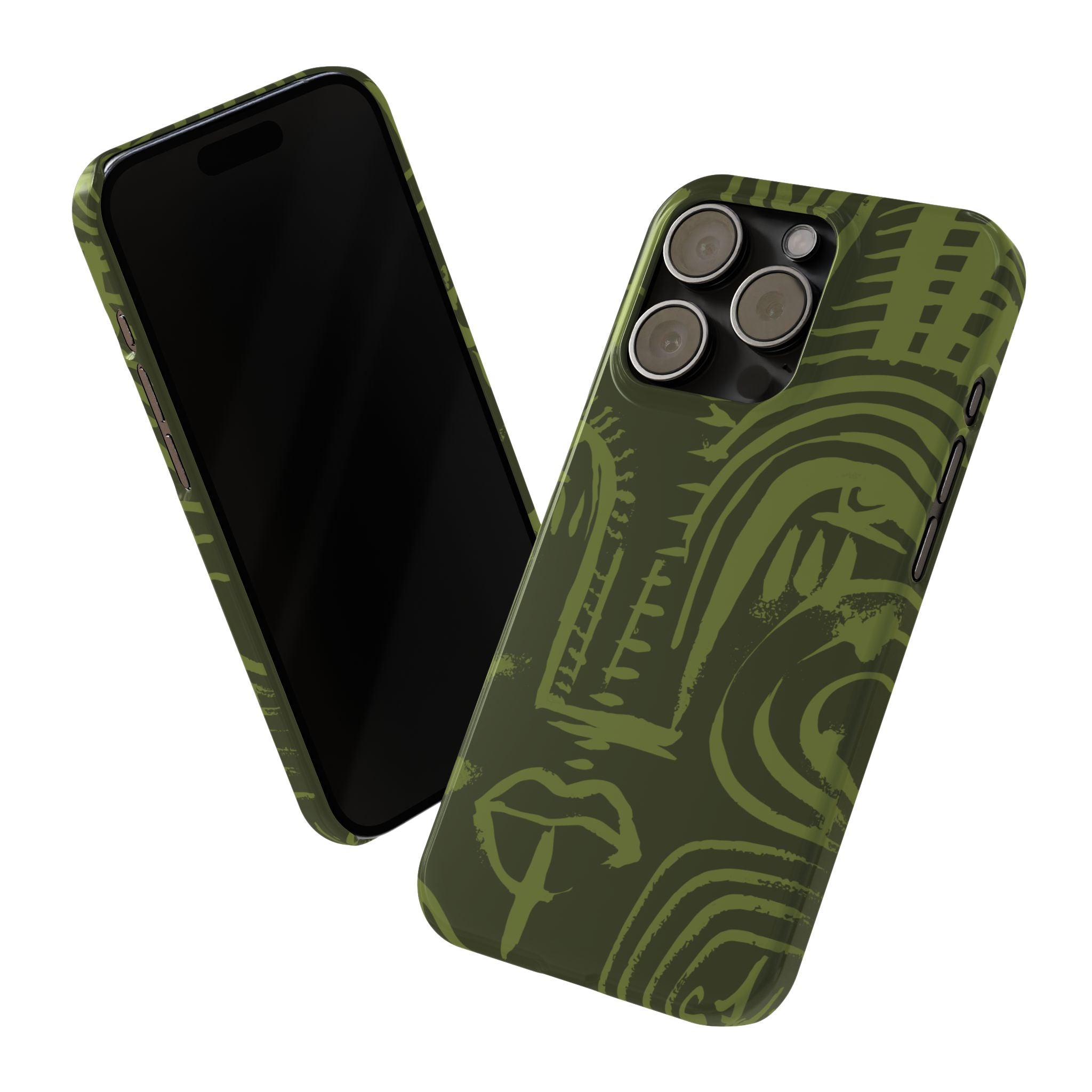 Totem artwork Slim Phone Case | Gabrielle Fabunmi series