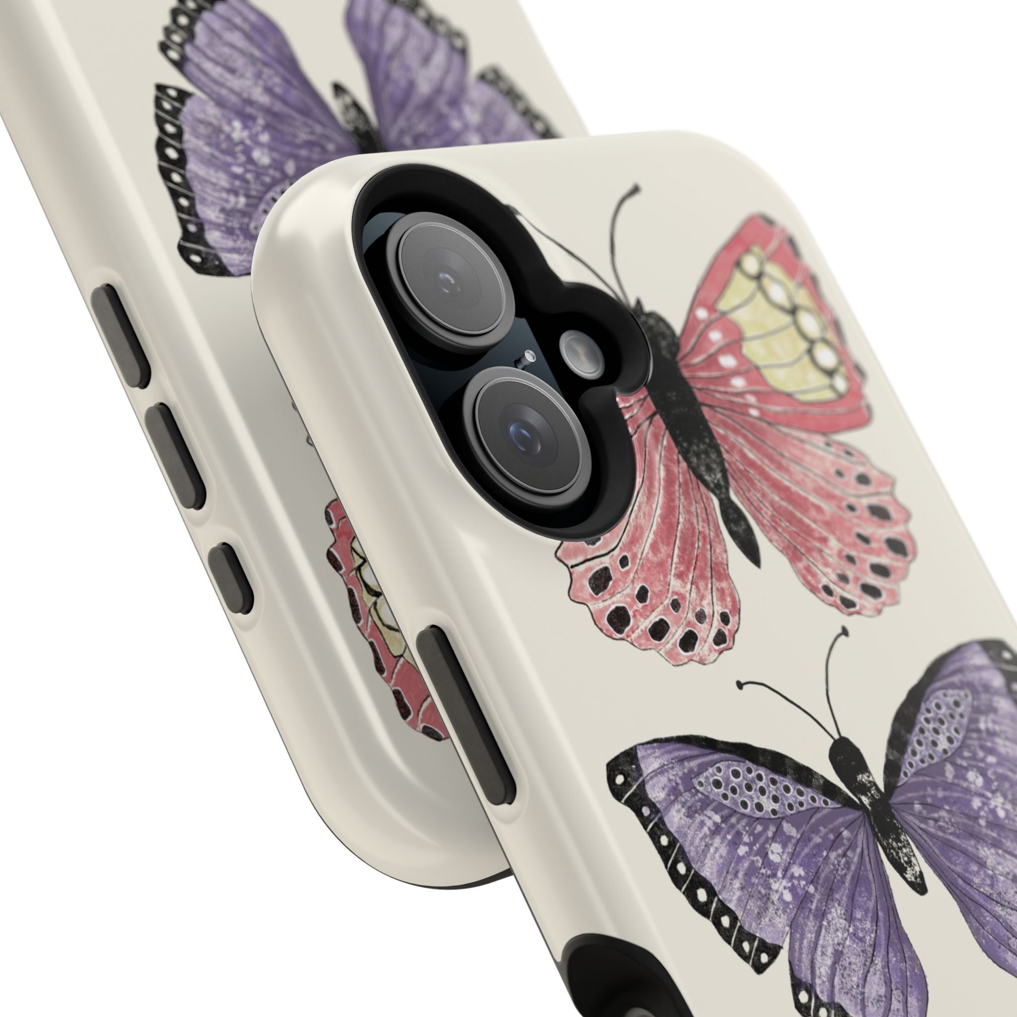 Butterfly Magnetic Impact-Resistant Phone Case