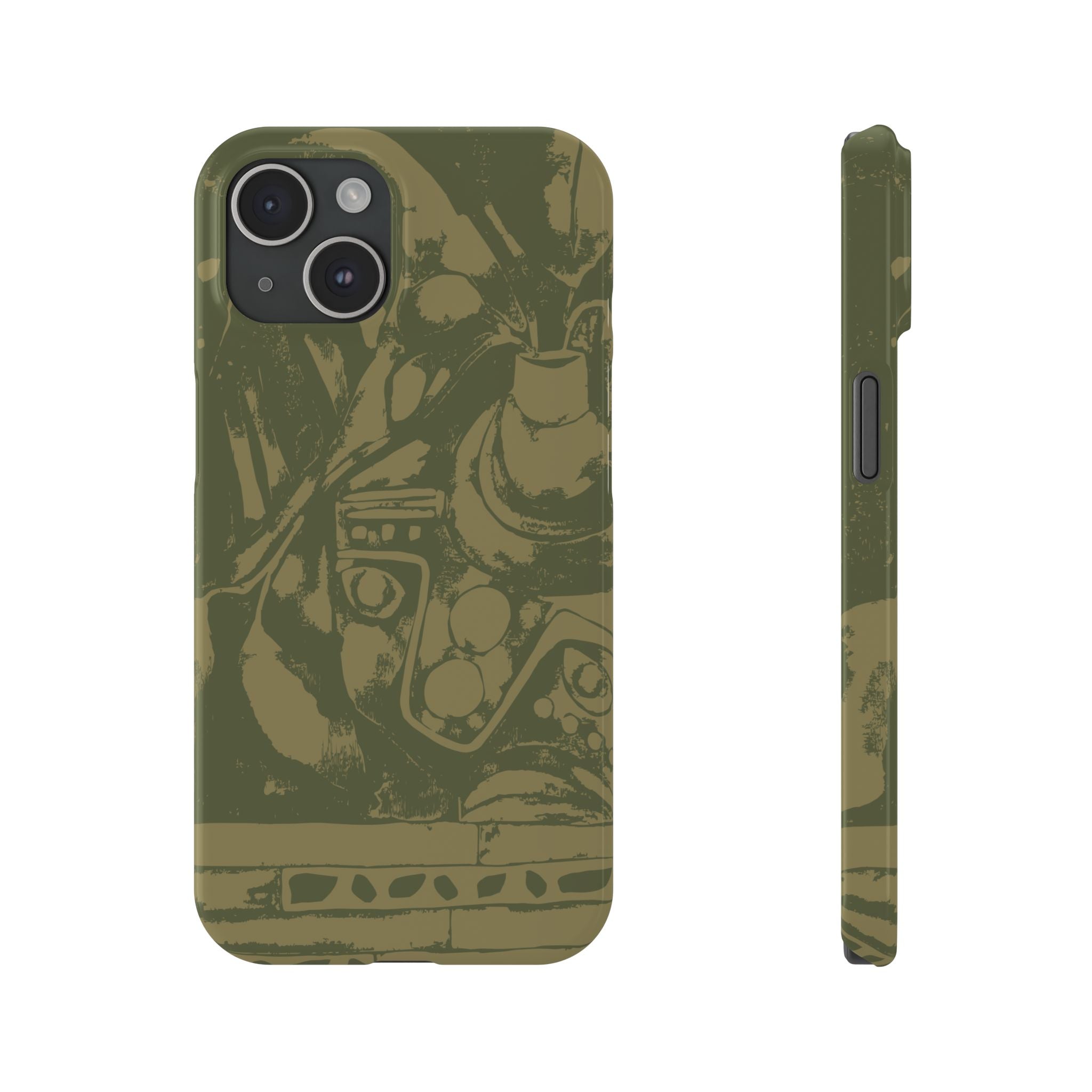 Monstera Pot | Slim Phone Case