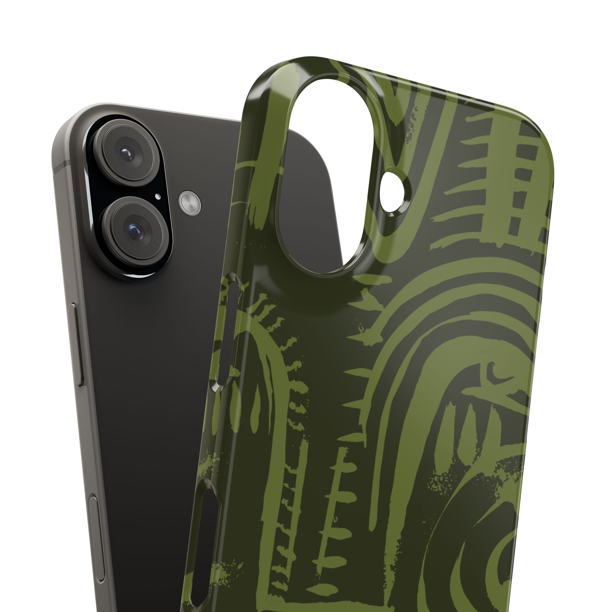 Totem artwork Slim Phone Case | Gabrielle Fabunmi series