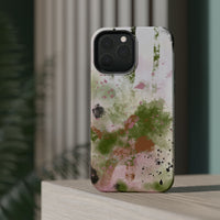 Abstract Floral Impact-Resistant Phone Case