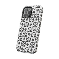 Stylish Impact-Resistant Phone Cases with Floral Design