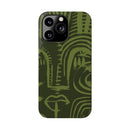 Totem artwork Slim Phone Case | Gabrielle Fabunmi series